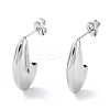 Non-Tarnish 304 Stainless Steel Stud Earrings EJEW-H115-14P-1