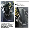 10Pcs 10 Style 304 Stainless Steel Decorative Shoe Chains FIND-AB00058-5