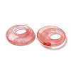 Cherry Quartz Glass Pendants G-T122-76V-2