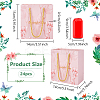 Paper Jewelry Pouches Handle Bags ABAG-WH0039-37B-2