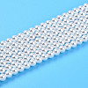 Baking Paint Pearlized Glass Pearl Bead Strands HY-N002-3mm-A12-2