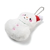 Christmas Theme Cloth Plush Doll Pendant Decorations HJEW-D030-01C-2