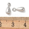 304 Stainless Steel Charms STAS-U037-18P-3
