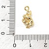 Brass Micro Pave Cubic Zirconia Pendants LS-KK-I380-19G-3