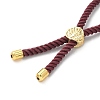 Cotton Cord Bracelet Making KK-F758-03-02-G-3