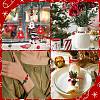 50Pcs 10 Style Christmas Theme Acrylic Beads SACR-SC0001-22-5