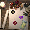 Brass Wax Seal Stamp with Handle AJEW-WH0184-1050-3