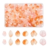 120Pcs 6 Styles Spray Painted Glass Pendants GLAA-FS0002-20-1