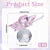 1Pc Glass Crytsal Butterfly Display Decorations LAMP-CN0001-01C-2
