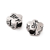 304 Stainless Steel European Beads STAS-S147-02C-2