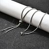 Non-Tarnish Adjustable 304 Stainless Steel Slider Necklaces X-NJEW-L156-004P-2