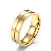 304 Stainless Steel Micro Pave Cubic Zirconia Finger Rings FS-WGAD461-13-1