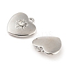Rack Plating Alloy Pendants PALLOY-D023-09P-2
