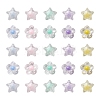 125Pcs 10 Style Transparent Acrylic Beads TACR-YW0001-38-2