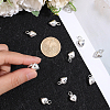 10Pcs Rack Plating Brass Pendants KK-BBC0025-53-3