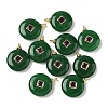 Dyed Natural Malaysia Jade Pendants G-H328-08G-C19-1