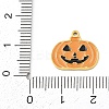 Halloween 304 Stainless Steel Enamel Pendants FIND-I068-01G-06-3