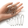 45Pcs 6 Size Iron Kilt Pins Brooch Clasps Jewelry Findings IFIN-YW0001-73-3