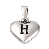 304 Stainless Steel Pendants STAS-P278-01H-P-1-1