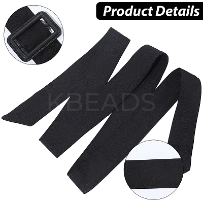 3Pcs 2 Styles Polyester Belts AJEW-GF0011-30A-1