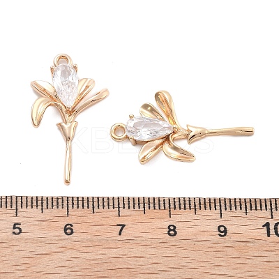 Brass Pendants KK-B125-18G-01-1