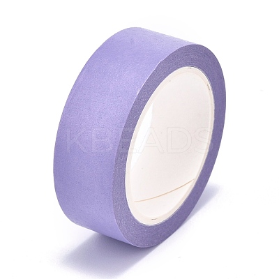 DIY Solid Color Scrapbook Decorative Paper Tapes DIY-M008-A02-1