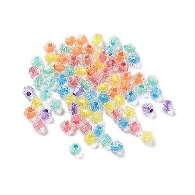 100Pcs Transparent Glass Beads X1-GLAA-P061-01B-1