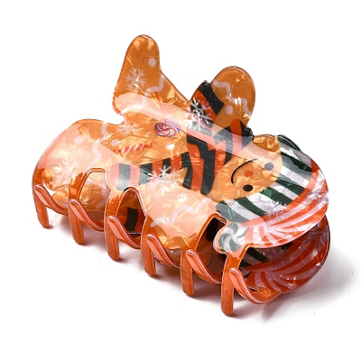 Christmas PVC Claw Hair Clips for Women Girls LS-PHAR-Z007-01B-1