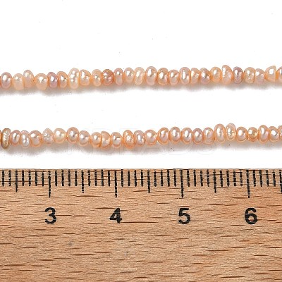 Natural Cultured Freshwater Pearl Beads Strands PEAR-C004-20D-1