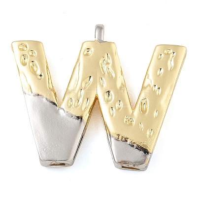 Brass Pendants PALLOY-S036-01G-W-1