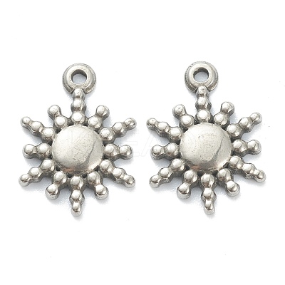 Non-Tarnish 304 Stainless Steel Pendants STAS-P279-18A-P-1