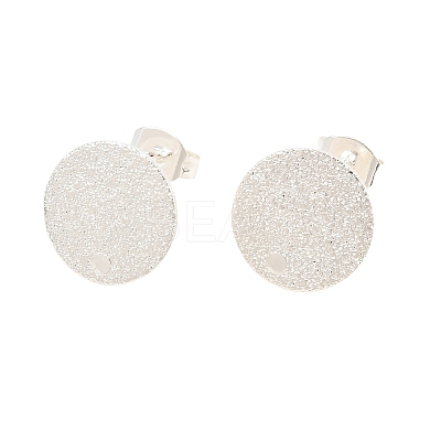 304 Stainless Steel Stud Earring Findings STAS-Z021-C-01S-1
