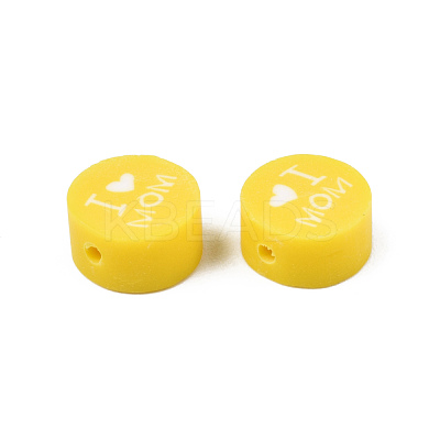Handmade Polymer Clay Beads CLAY-T019-11J-1