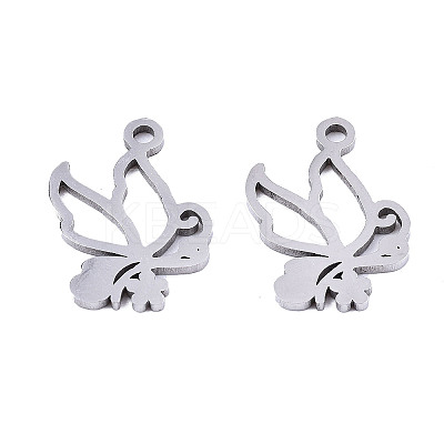 Non-Tarnish 201 Stainless Steel Charms LS-STAS-T044-199P-1