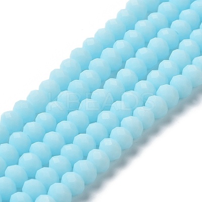 Glass Beads Strands EGLA-A034-P10mm-MD06-1