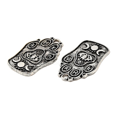 Tibetan Style Alloy Pendants FIND-C037-01D-AS-1