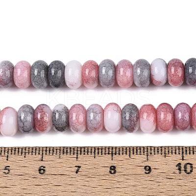 Glass Beads Strands X-GLAA-N059-5x8mm-34-1