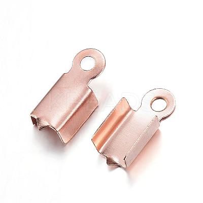 Ion Plating(IP) 304 Stainless Steel Folding Crimp Ends STAS-D167-62RG-1