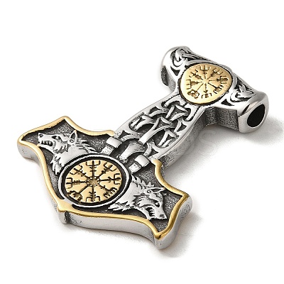 Viking 304 Stainless Steel Pendants LS-STAS-Z059-11AS-1