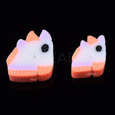 Handmade Polymer Clay Beads CLAY-N008-021E-1