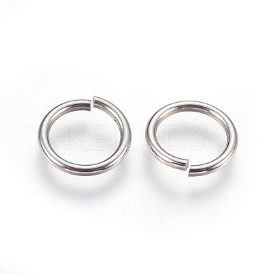 Tarnish Resistant 304 Stainless Steel Saw Cut Open Jump Rings STAS-P212-25P-17-1