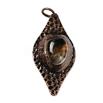 Natural Smoky Quartz Big Pendants X-G-D468-32R-1