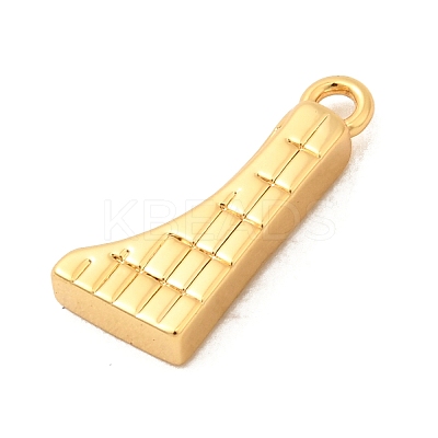 Brass Micro Pave Cubic Zirconia Pendants KK-C117-12G-J-1