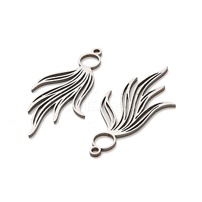 201 Stainless Steel Pendants STAS-Z162-07P-1
