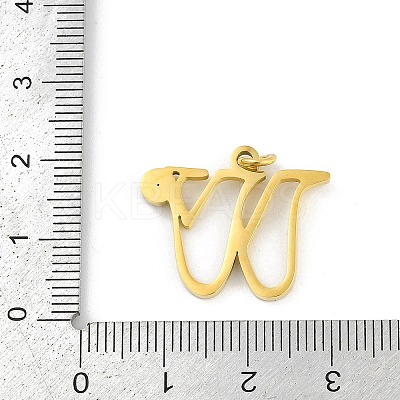 304 Stainless Steel Pendants LS-STAS-R137-01G-W-1