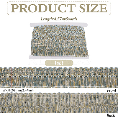 5 Yards Polyester Tassel Ribbon DIY-FG0006-07-1