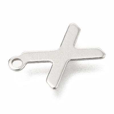 Non-Tarnish 201 Stainless Steel Charms STAS-C021-06P-X-1