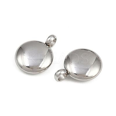 304 Stainless Steel Charms STAS-M017-14A-P-1-1