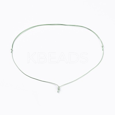 Adjustable Korean Waxed Polyester Cord Necklace Making AJEW-JB00493-1