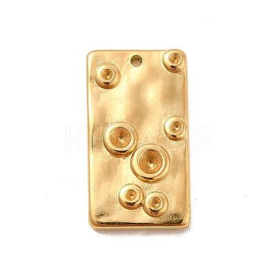 Ion Plating(IP) 304 Stainless Steel Pendant Rhinestone Settings STAS-F282-16G-1